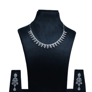 Rose Elegance Necklace Set (AD6/PN)